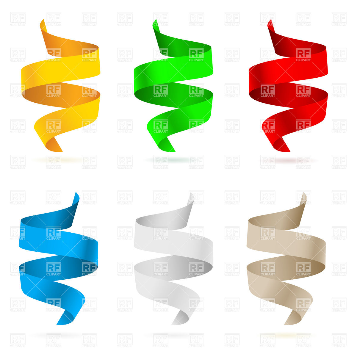 Or Chads Ribbons 7583 Download Royalty Free Vector Clipart  Eps