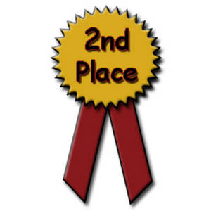 Free Clipart Picture Of A Red And Gold 2nd Place Ribbon  The Ribbon