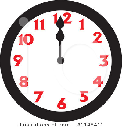 Clock Flying Clipart Royalty Free Picture