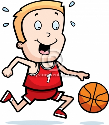 Showing Gallery For Girl And Boy Playing Basketball Clipart