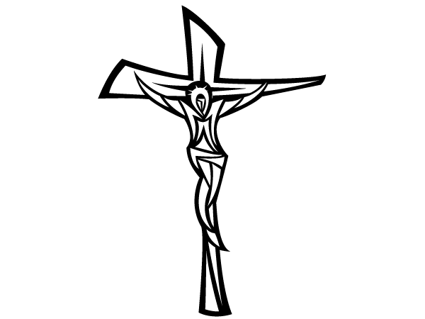 Jesus Christ On Cross Vector