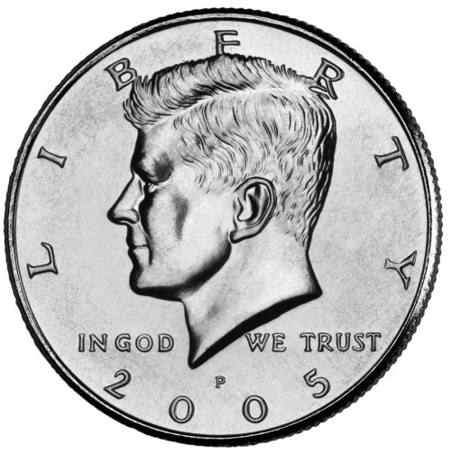 Picture Of Half Dollar Coin   Pictures Of Both Half Dollar Head And