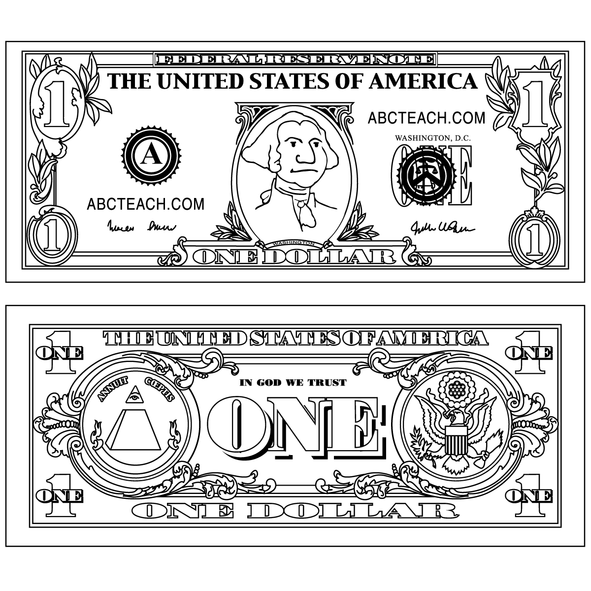 Vector Of Vector Dollar Bills Images   Clipart And Vector Collection