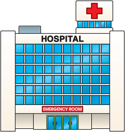Hospital Clipart   Item 1   Vector Magz   Free Download Vector