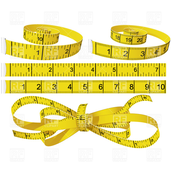 Weight Loss Tape Measure Clipart Measuring Tapes