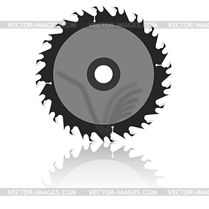 Circular Saw Blade   Vector Clipart