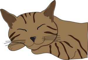 Sleeping Cat Clip Art Images Sleeping Cat Stock Photos   Clipart