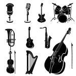 Report Browse   Music   Movie   String Instruments Silhouettes