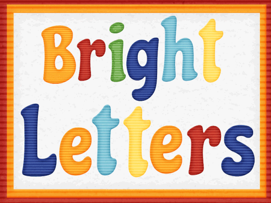 Com Blog  Just Added   Bright Letters Alphabet Clipart Resource Pack