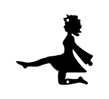 Irish Dancer Silhouette Dance Irish Step Dancer 1