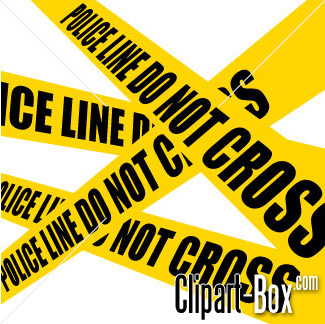 Related Police Line Cliparts