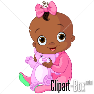 Related Black Baby Girl Cliparts