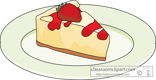 Dessert Clipart   Cheese Cake 308   Classroom Clipart