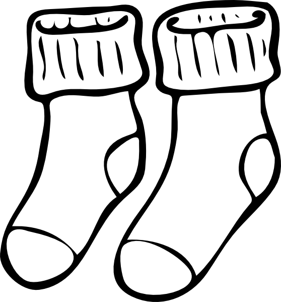 Neat Socks Clip Art At Clker Com   Vector Clip Art Online Royalty