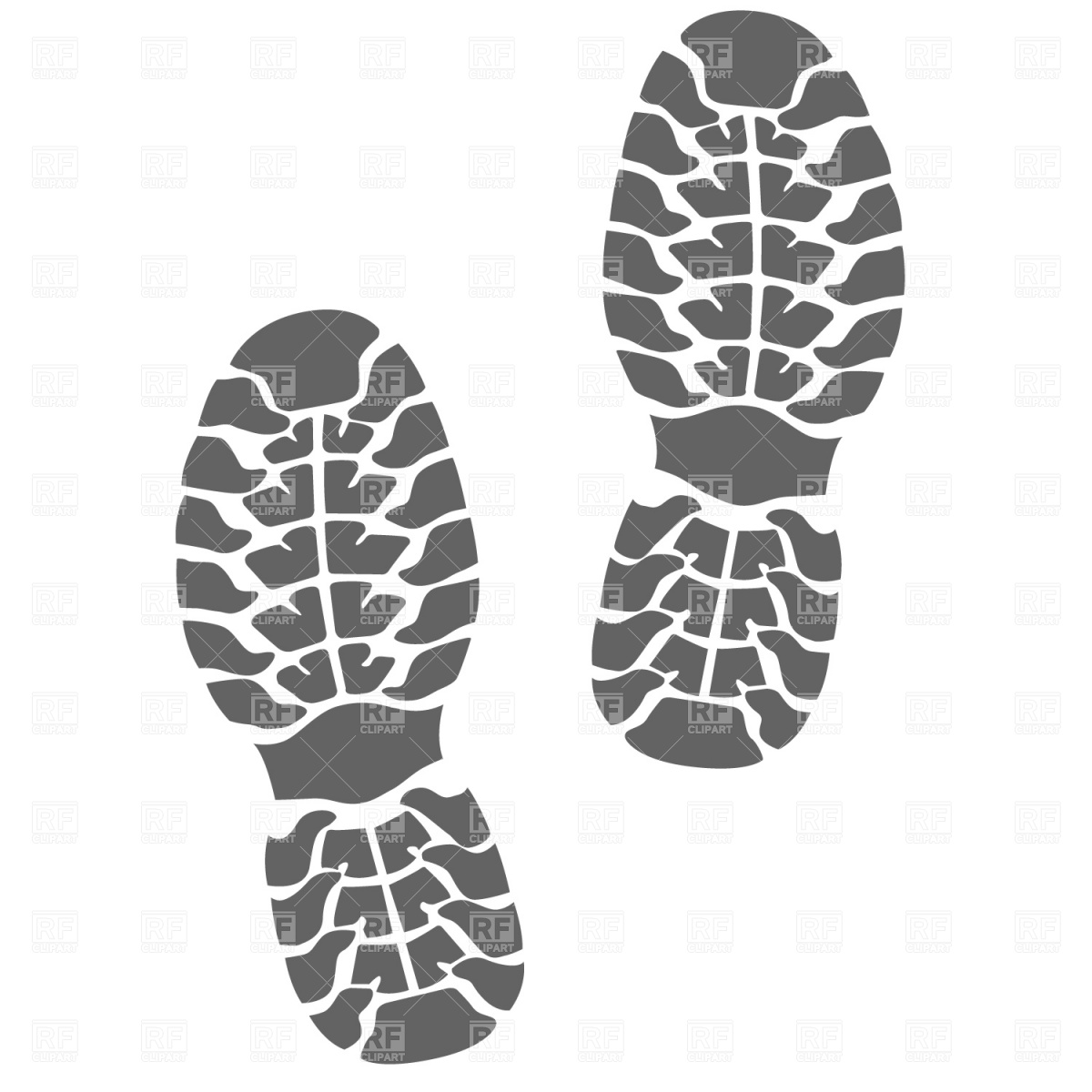 Shoe Footprints Outline Shoe Footprint Outline Shoe