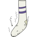 Stinky Socks Clip Art