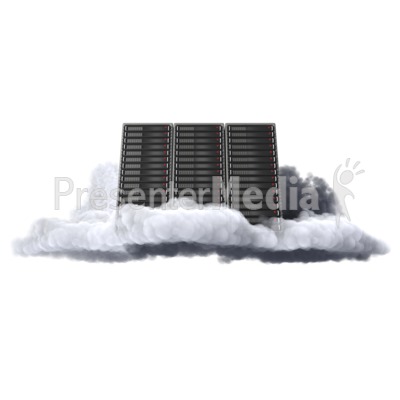 Cloud Computer Server   Science And Technology   Great Clipart For