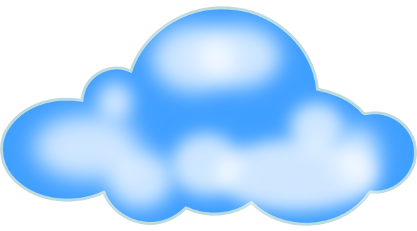 Cloud Server Clipart Cloud Clip Art   Vector Clip