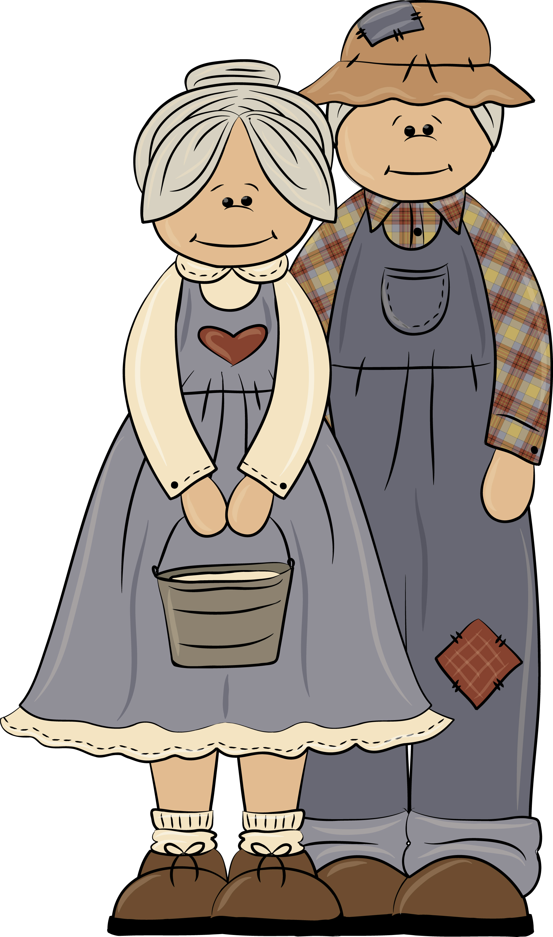 Heres Some Cute Country Grandparents Clipart To Use As National