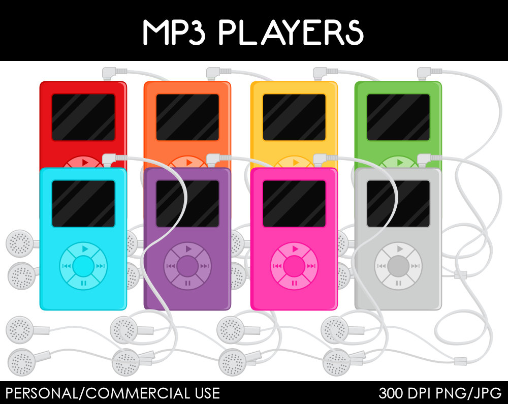 Pink Ipod Clip Art Mp3 Players Clipart   Digital