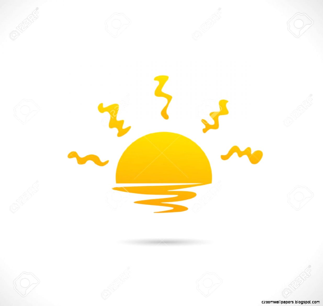Sunset Stock Vector Illustration And Royalty Free Sunset Clipart