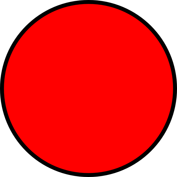 Red Circle Clip Art At Clker Com   Vector Clip Art Online Royalty