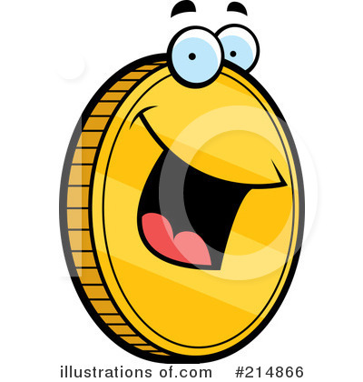 Coin Clipart  214866   Illustration By Cory Thoman