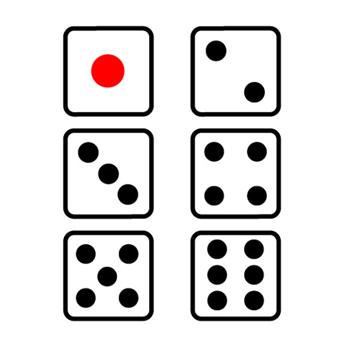 Dice Side 6 Clipart Dice Sides   Clipart Best