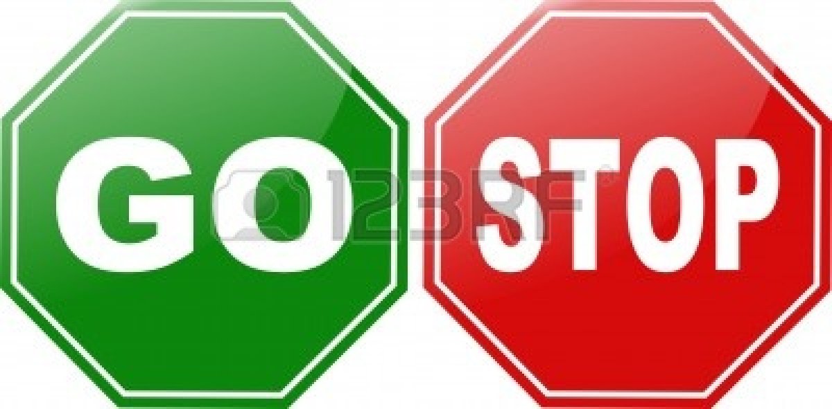 Stop And Go Signs 3383919 Stop Go Sign Jpg