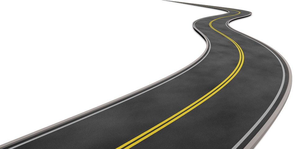 Curved Road Clipart Png Curved