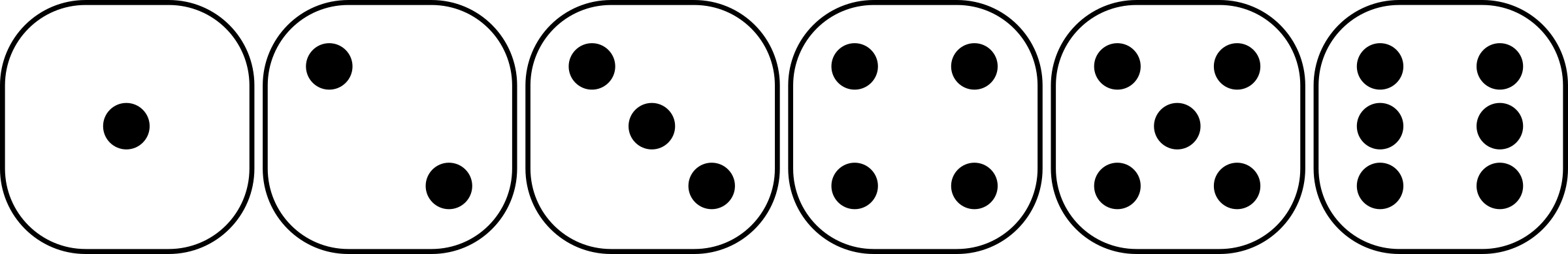 Six Sided Dice Faces Lio 01