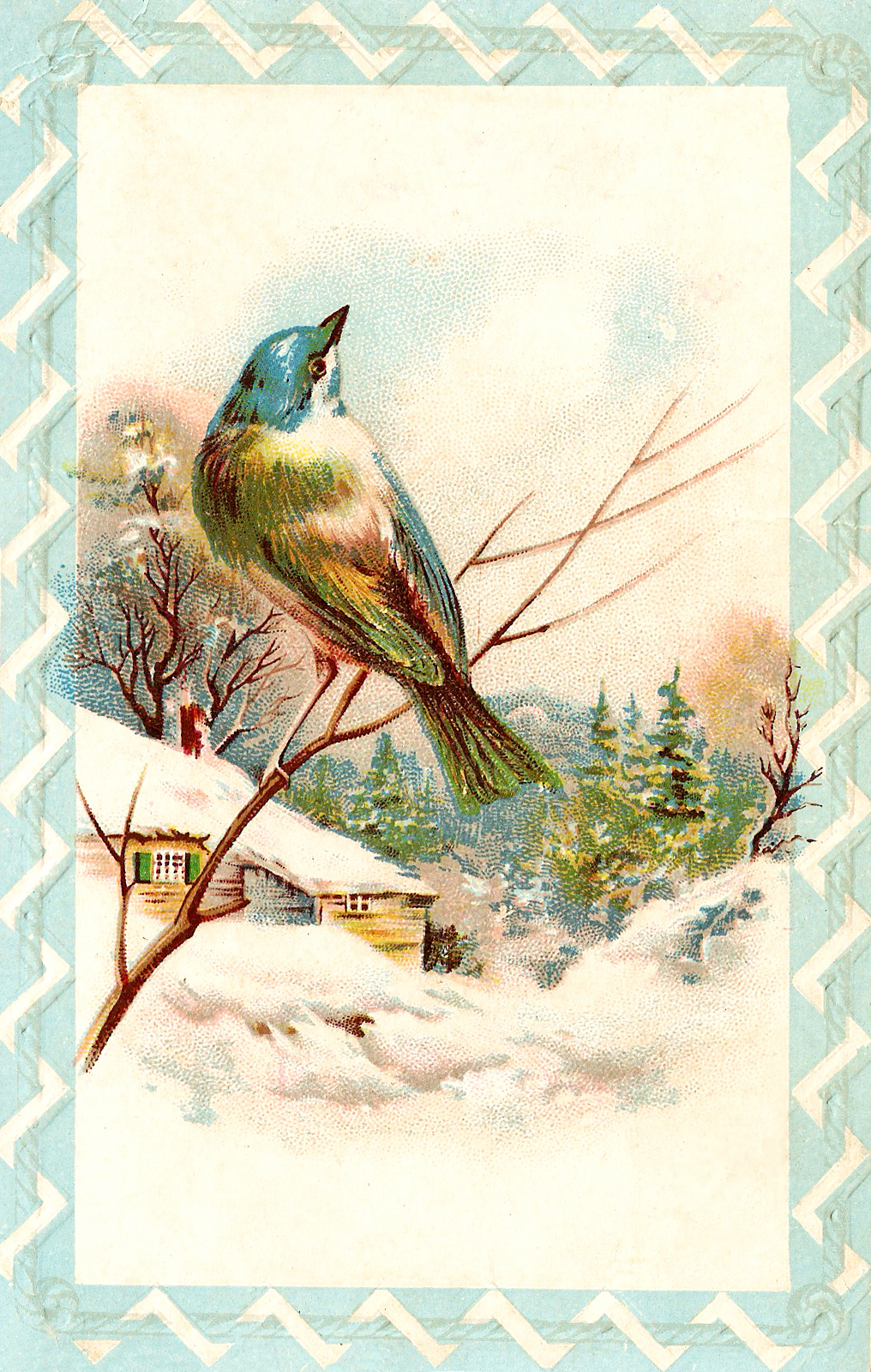 Catnipstudiocollage   Free Vintage Clip Art   Farewell To Winter