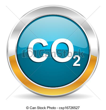 Clip Art Of Carbon Dioxide Icon Csp16726527   Search Clipart    