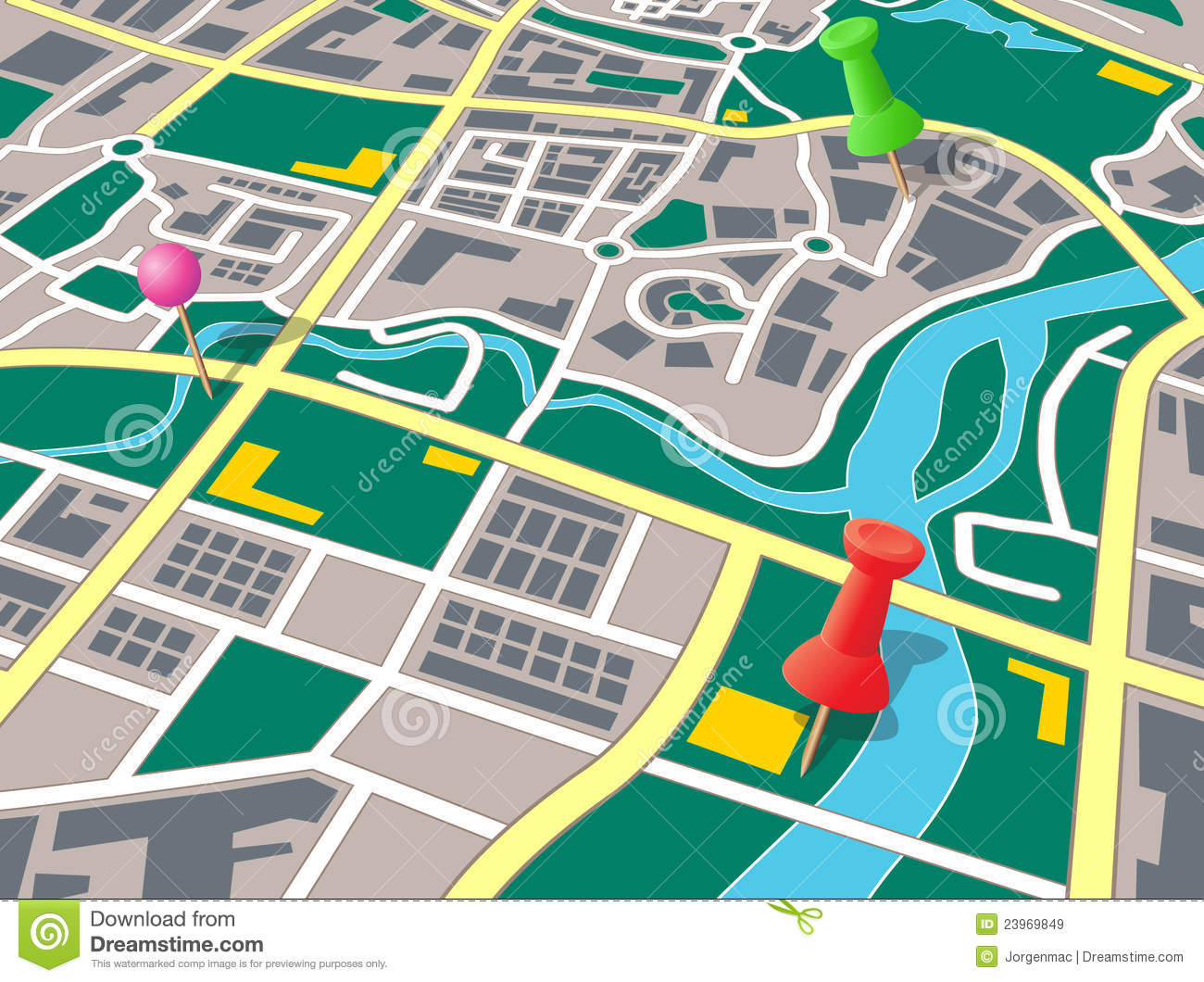 Street Map Clip Art Editable Vector Street Map Of
