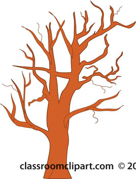 Trees   Tree With No Leaves   Classroom Clipart