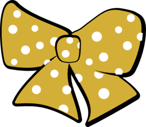 Cheer Bow Clipart Gold Cheer Bow Clip Art