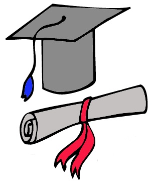 Diploma Degree Clipart Graphic