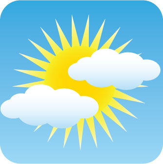 Pin Image Partly Cloudy But Mostly Sunny With Rainbows And Sunshine On