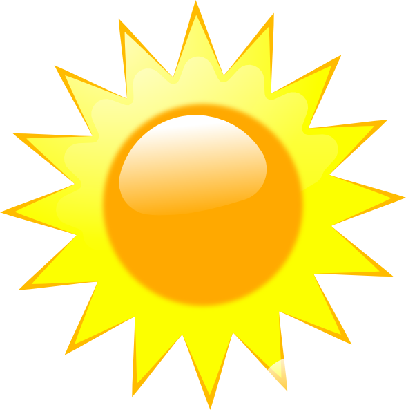 Sunny Clipart Clipart   Sunny Weather