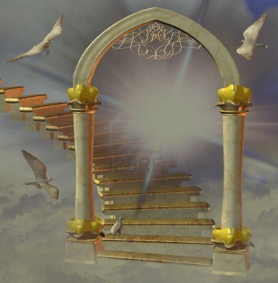 This Image Of Heaven S Entrance Reminds Me Of A Memorial Park S Gates