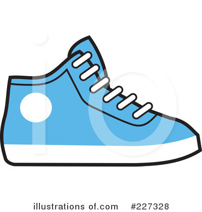 Cartoon Tennis Shoes Clip Art  Rf  Sneakers Clipart