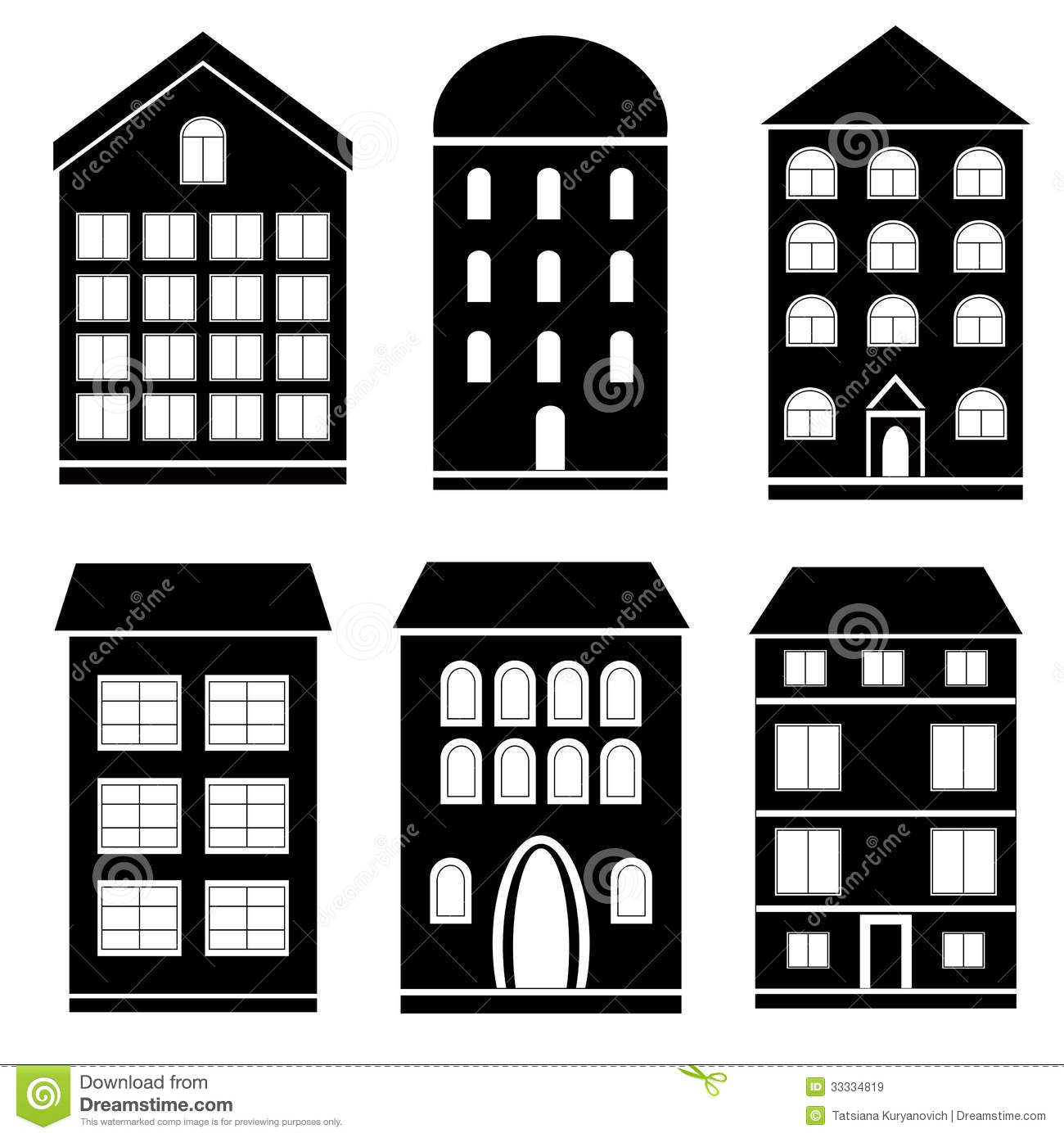 Office Building Clipart Black And White Building Clipa