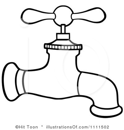 Faucet Clipart Black And White   Clipart Panda   Free Clipart Images