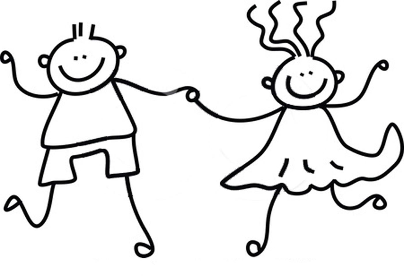 Free Rf Clipart Illustration Of A Childs Sketch Of A Black And White