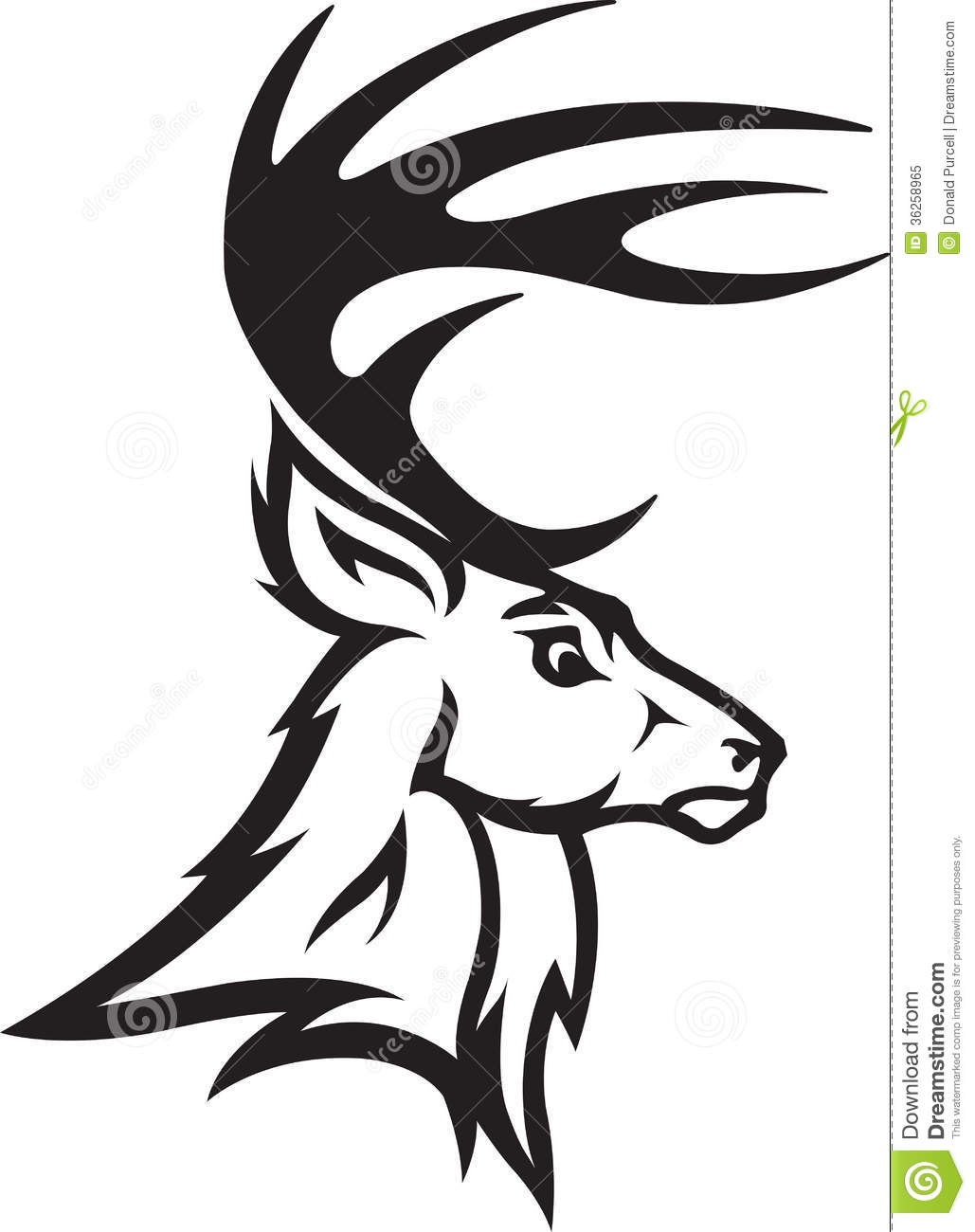 Deer Clip Art Black And White   Clipart Panda   Free Clipart Images
