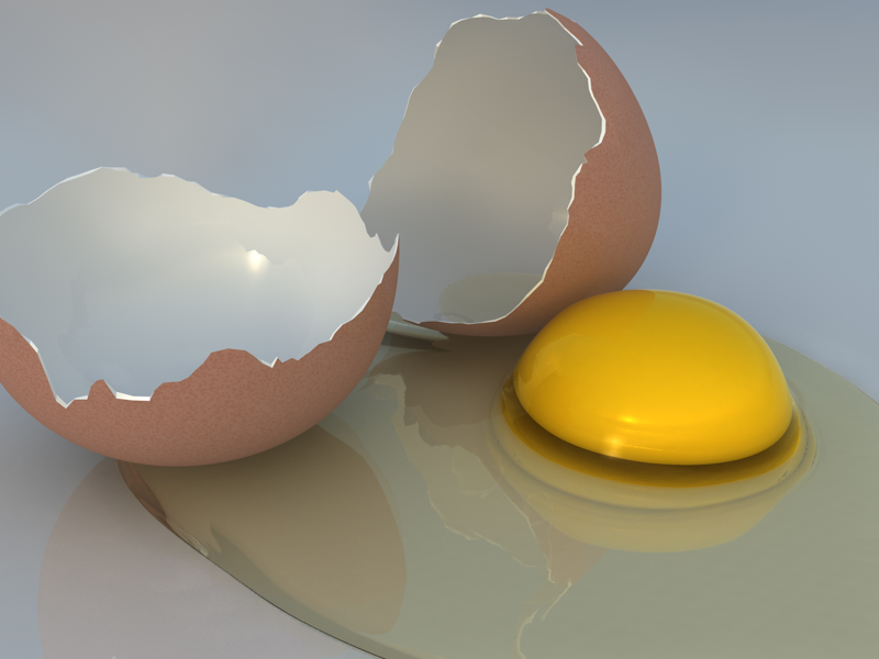 Egg Crack Cracked Egg By Jammurch