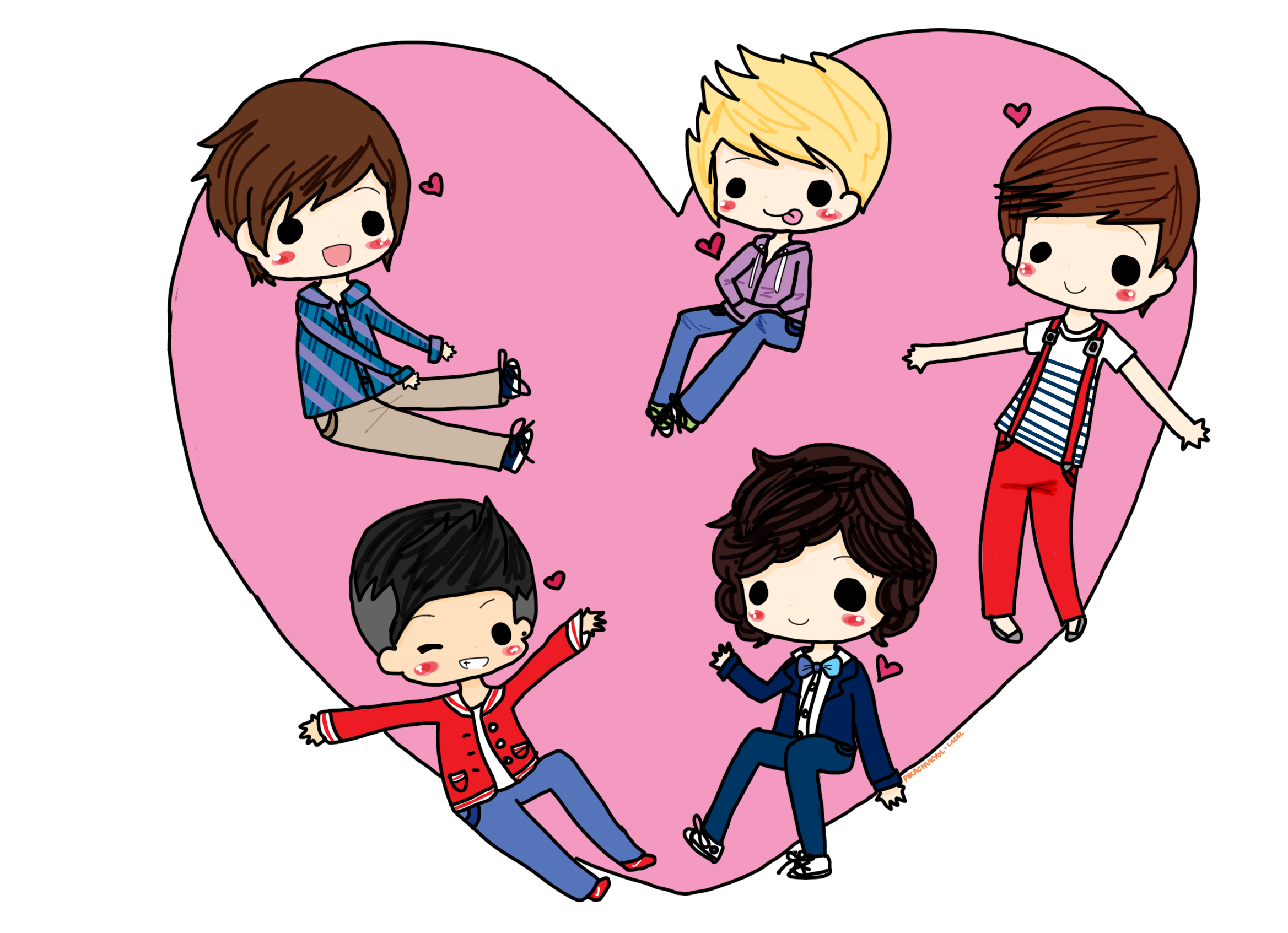 One Direction  Equals   Heart  By Pikachukyol On Deviantart