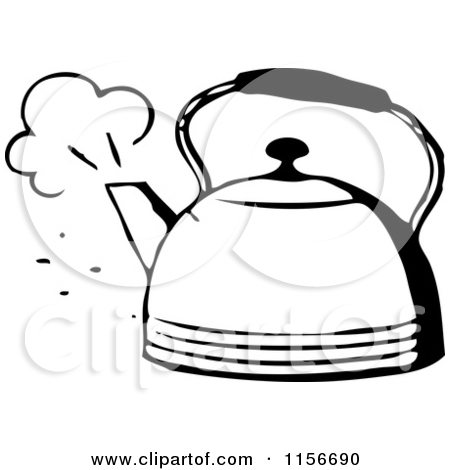 Kettle Clipart Black And White   Clipart Panda   Free Clipart Images