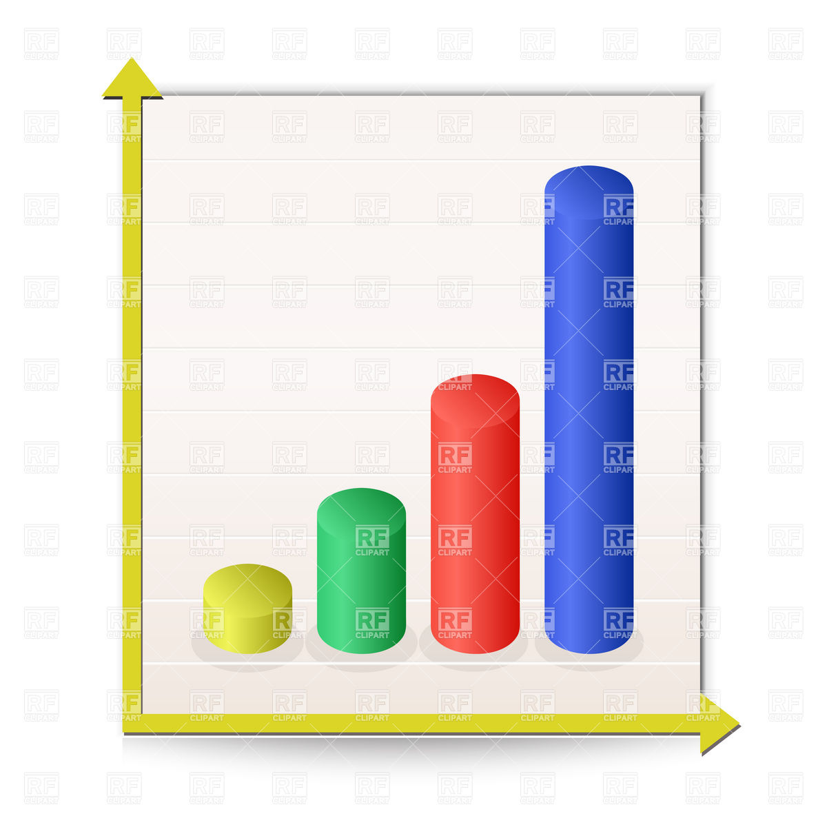 Bar Chart Report Icon Download Royalty Free Vector Clipart  Eps