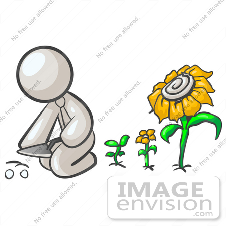 Fertilizer Clipart 37491 Clip Art Graphic Of A White Guy Character